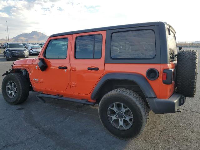 1C4HJXDG8JW306894 - 2018 JEEP WRANGLER U SPORT ORANGE photo 2