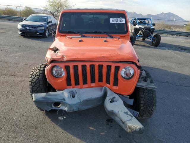 1C4HJXDG8JW306894 - 2018 JEEP WRANGLER U SPORT ORANGE photo 5