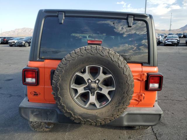 1C4HJXDG8JW306894 - 2018 JEEP WRANGLER U SPORT ORANGE photo 6