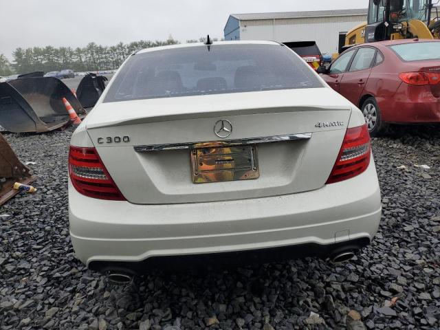 WDDGF8BB8CR208806 - 2012 MERCEDES-BENZ C 300 4MATIC WHITE photo 6
