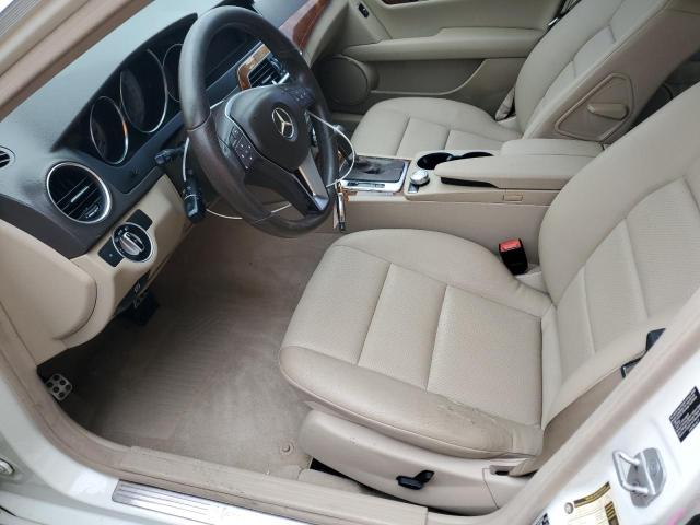 WDDGF8BB8CR208806 - 2012 MERCEDES-BENZ C 300 4MATIC WHITE photo 7