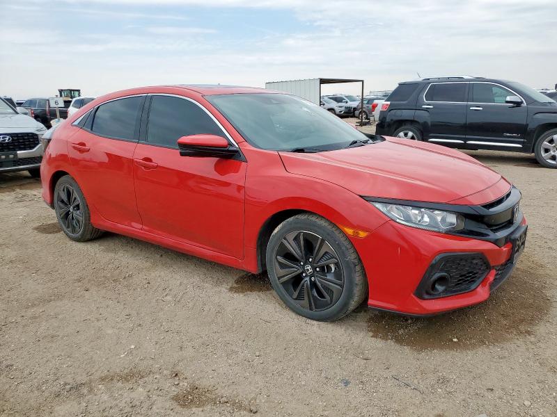 SHHFK7H61KU222376 - 2019 HONDA CIVIC EX 红色 照片 4