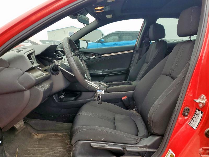 SHHFK7H61KU222376 - 2019 HONDA CIVIC EX 红色 照片 7