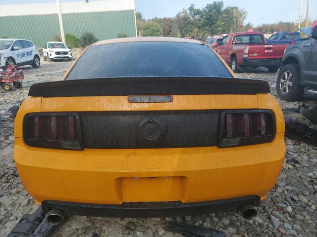 1ZVHT82H975317653 - 2007 FORD MUSTANG GT ORANGE photo 6