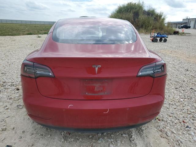 5YJ3E1EA2JF025930 - 2018 TESLA MODEL 3 RED photo 6