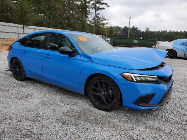 19XFL2H8XNE017068 - 2022 HONDA CIVIC SPORT 蓝色 照片 4