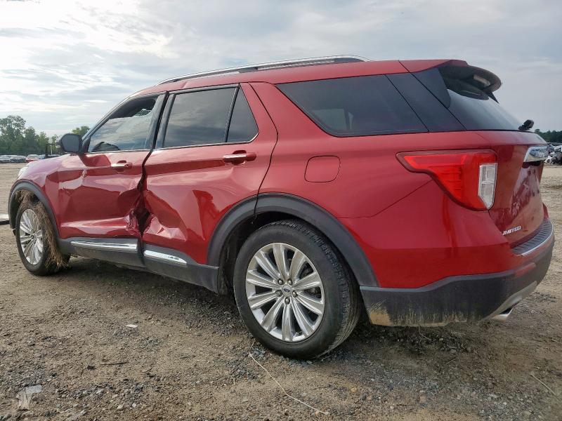 1FMSK7FH0PGA64853 - 2023 FORD EXPLORER LIMITED 红色 照片 2