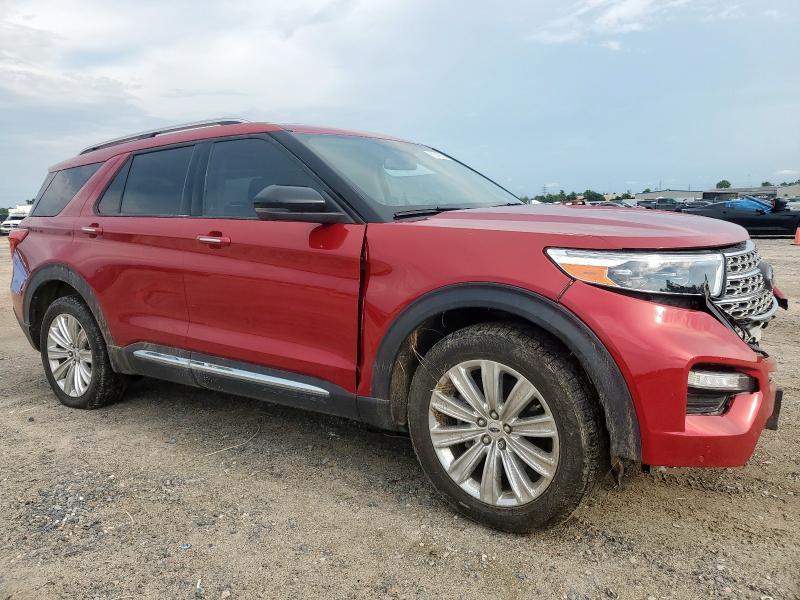 1FMSK7FH0PGA64853 - 2023 FORD EXPLORER LIMITED 红色 照片 4