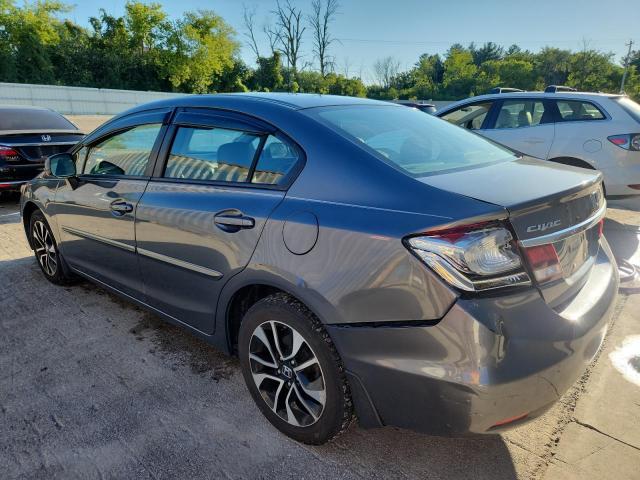 19XFB2F92DE011956 - 2013 HONDA CIVIC EXL GRAY photo 2