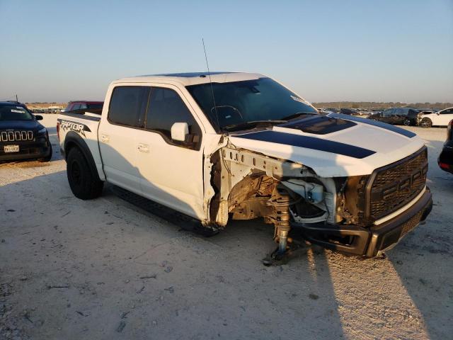 1FTFW1RG7HFB54549 - 2017 FORD F150 RAPTOR WHITE photo 4