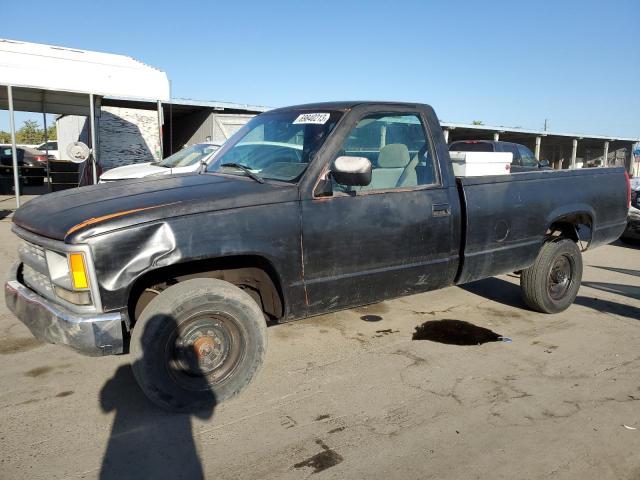 1GTGC34KXPE555554 - 1993 GMC SIERRA C3500 BLACK photo 1