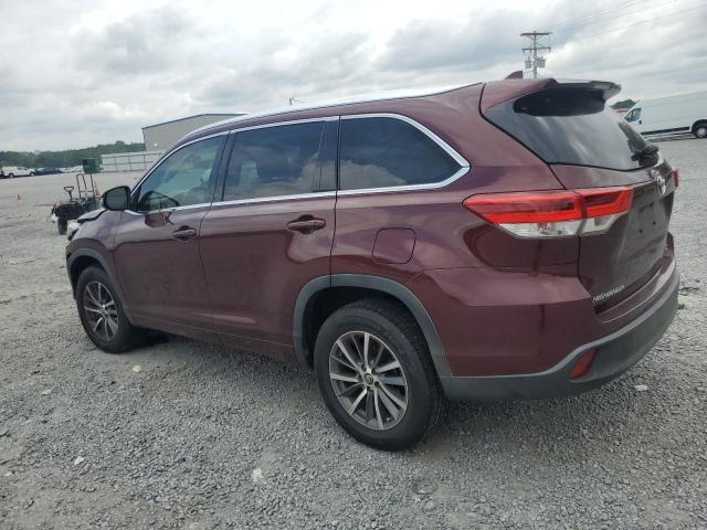 5TDKZRFHXHS232016 - 2017 TOYOTA HIGHLANDER SE RED photo 2