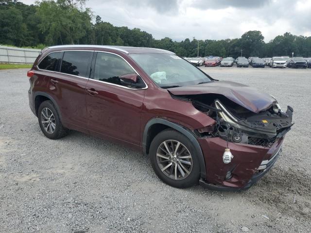 5TDKZRFHXHS232016 - 2017 TOYOTA HIGHLANDER SE RED photo 4