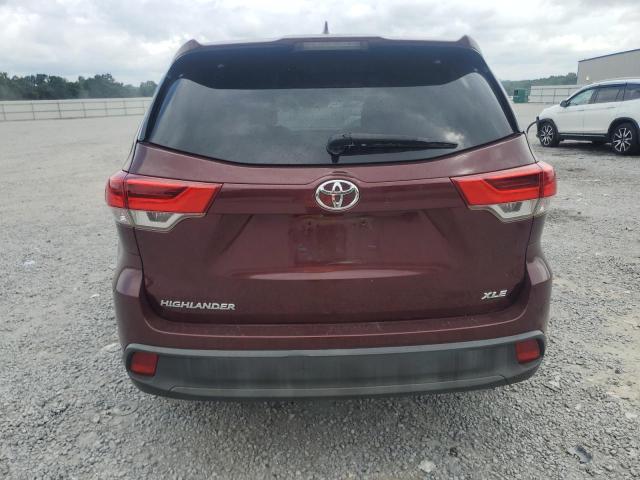 5TDKZRFHXHS232016 - 2017 TOYOTA HIGHLANDER SE RED photo 6