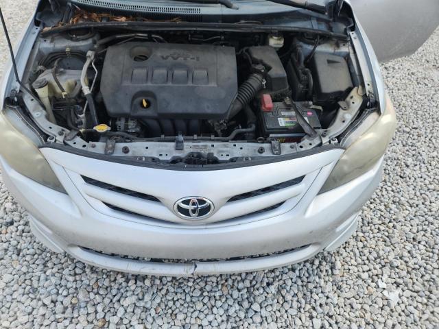 2T1BU4EE1CC784501 - 2012 TOYOTA COROLLA BASE فضي صورة 11