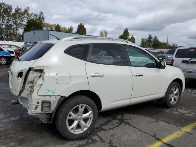 JN8AS5MT6AW022829 - 2010 NISSAN ROGUE S WHITE photo 3