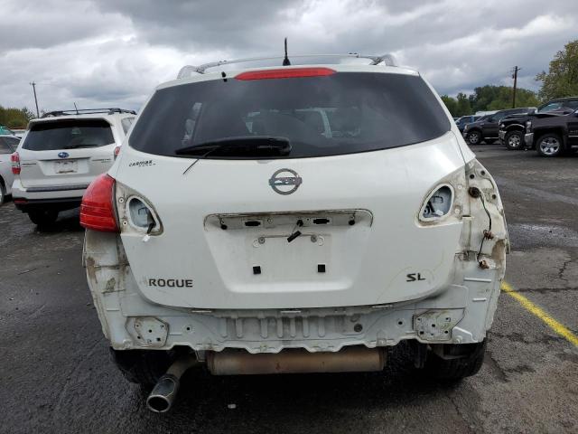 JN8AS5MT6AW022829 - 2010 NISSAN ROGUE S WHITE photo 6