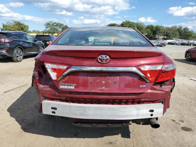 4T1BF1FK8HU679571 - 2017 TOYOTA CAMRY LE RED photo 6