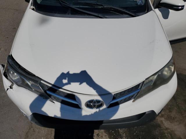 2T3WFREVXDW070687 - 2013 TOYOTA RAV4 XLE WHITE photo 12