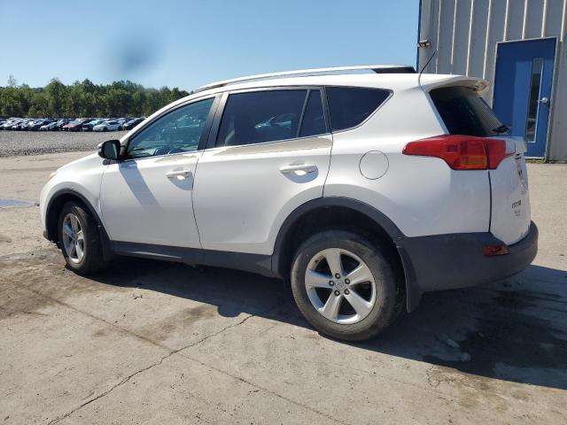 2T3WFREVXDW070687 - 2013 TOYOTA RAV4 XLE WHITE photo 2
