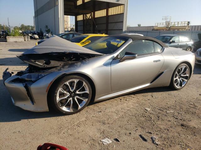 JTHKPAAY2MA103398 - 2021 LEXUS LC 500 SILVER photo 1