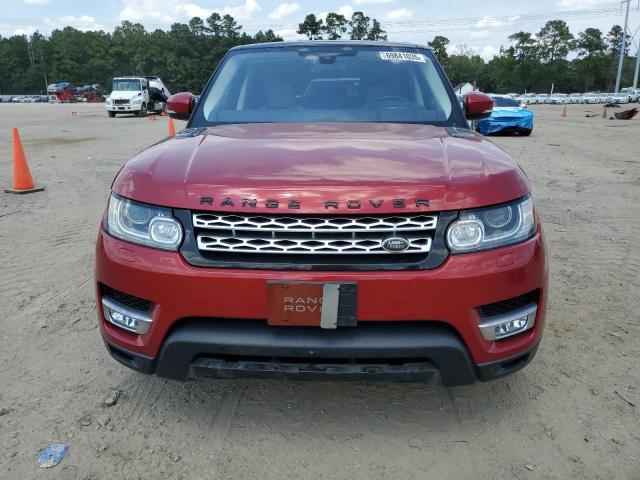 SALWR2VF7GA552925 - 2016 LAND ROVER RANGE ROVE HSE RED photo 5