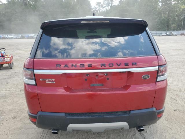 SALWR2VF7GA552925 - 2016 LAND ROVER RANGE ROVE HSE RED photo 6