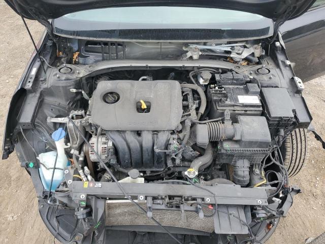 3KPF24AD2KE010231 - 2019 KIA FORTE FE BLACK photo 11