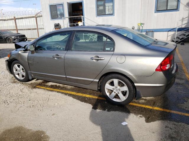 1HGFA16887L078059 - 2007 HONDA CIVIC EX GRAY photo 2