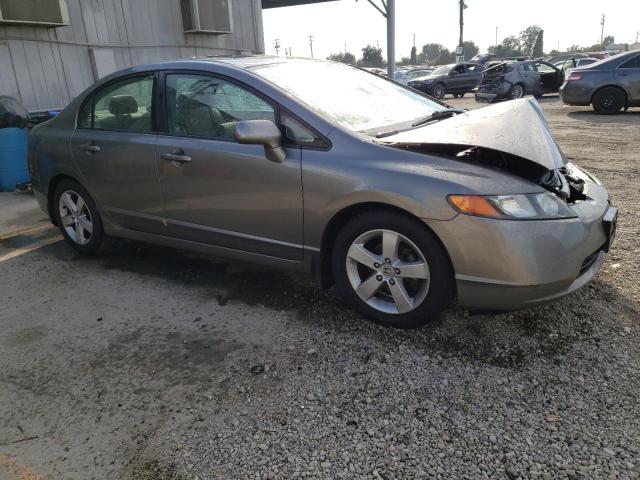 1HGFA16887L078059 - 2007 HONDA CIVIC EX GRAY photo 4