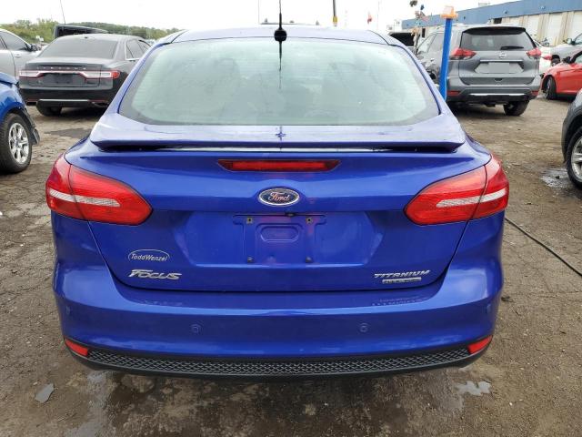 1FADP3J27FL286537 - 2015 FORD FOCUS TITANIUM BLUE photo 6