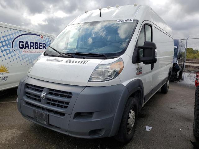 3C6TRVDG7EE123002 - 2014 RAM PROMASTER 2500 HIGH WHITE photo 1