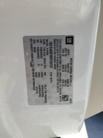 1GYS4KEF0ER163797 - 2014 CADILLAC ESCALADE ESV PLATINUM Weiß Foto 13