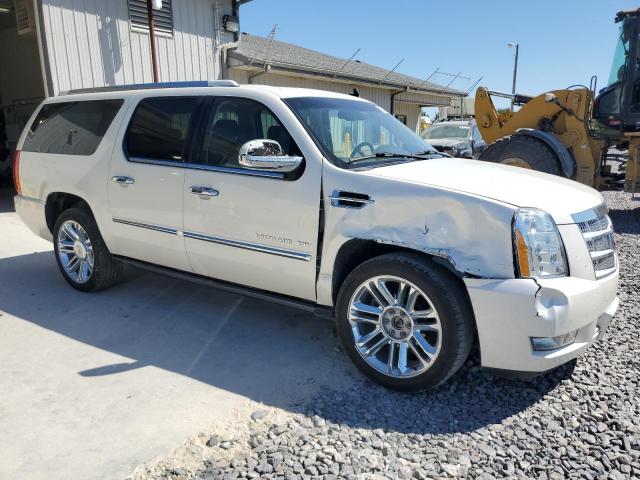 1GYS4KEF0ER163797 - 2014 CADILLAC ESCALADE ESV PLATINUM Weiß Foto 4