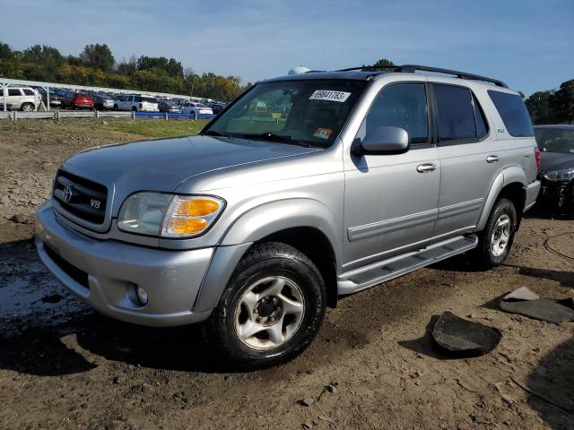 5TDBT44A71S055568 - 2001 TOYOTA SEQUOIA SR5 SILVER photo 1