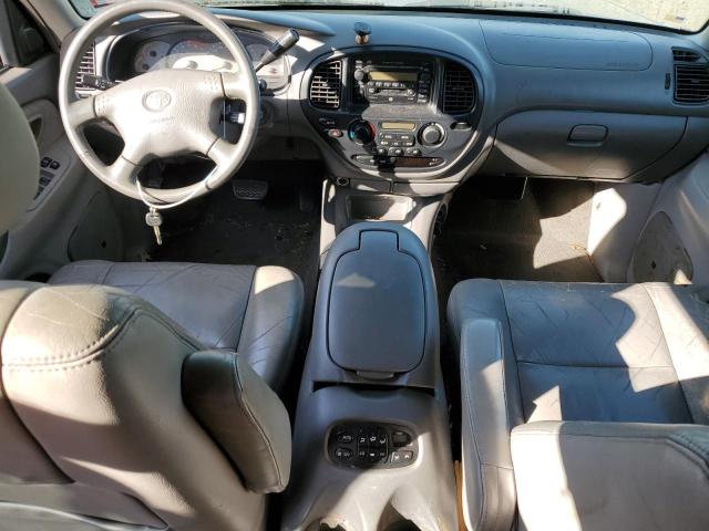 5TDBT44A71S055568 - 2001 TOYOTA SEQUOIA SR5 SILVER photo 8