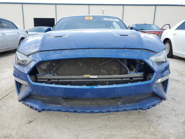 1FA6P8TH3J5176010 - 2018 FORD MUSTANG BLUE photo 5