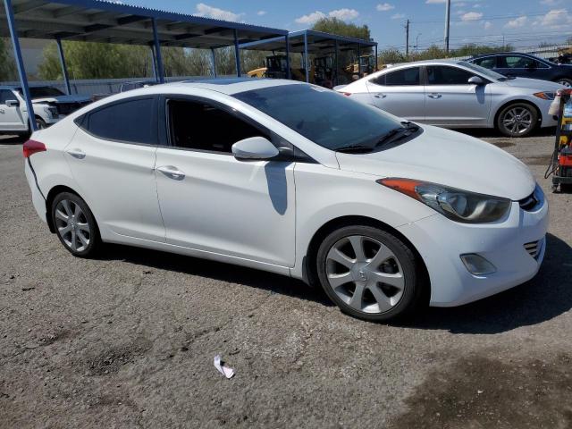 5NPDH4AE5DH294225 - 2013 HYUNDAI ELANTRA GLS WHITE photo 4