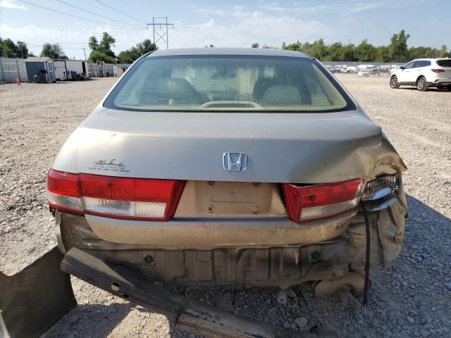 JHMCM56303C005801 - 2003 HONDA ACCORD LX TAN photo 6