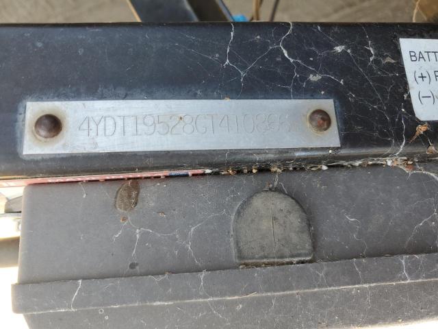 4YDT19528GT410866 - 2016 KEYSTONE PASSPORT GRAY photo 10