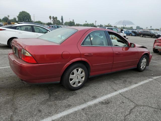 1LNHM86S54Y671911 - 2004 LINCOLN LS 红色 照片 3
