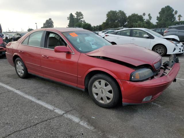 1LNHM86S54Y671911 - 2004 LINCOLN LS RED photo 4