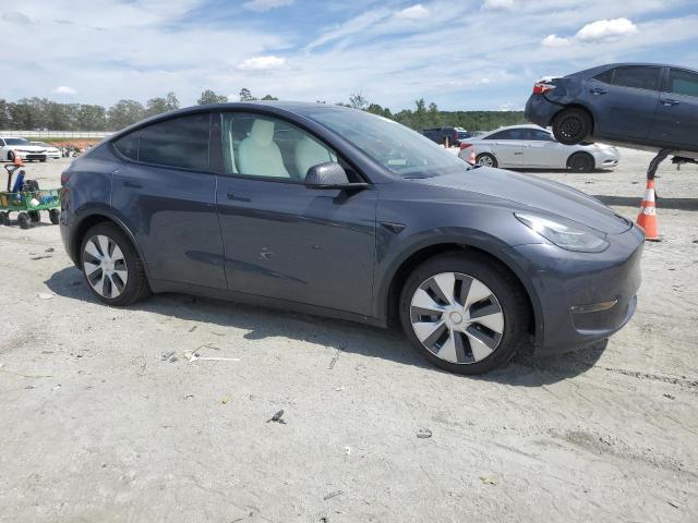 7SAYGAEE2NF382147 - 2022 TESLA MODEL Y 灰色 照片 4