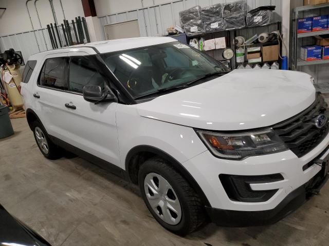 1FM5K8AR6KGB44038 - 2019 FORD EXPLORER POLICE INTERCEPTOR WHITE photo 4