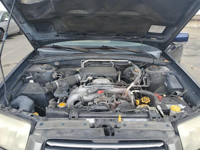 JF1SG67696H701489 - 2006 SUBARU FORESTER 2.5X LL BEAN BLUE photo 11