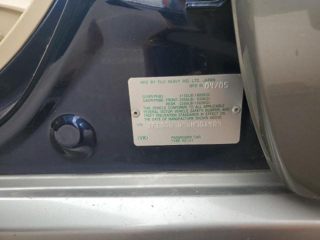 JF1SG67696H701489 - 2006 SUBARU FORESTER 2.5X LL BEAN BLUE photo 12