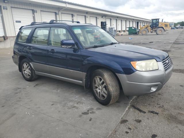 JF1SG67696H701489 - 2006 SUBARU FORESTER 2.5X LL BEAN BLUE photo 4