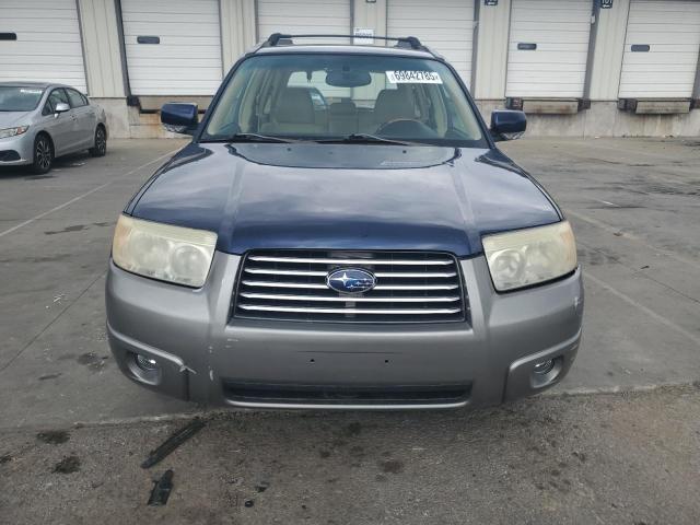 JF1SG67696H701489 - 2006 SUBARU FORESTER 2.5X LL BEAN BLUE photo 5