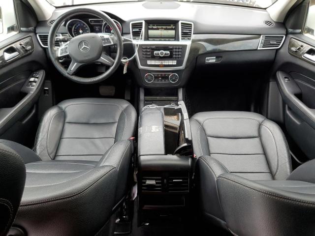 4JGDA5HB2FA534827 - 2015 MERCEDES-BENZ ML 350 4MATIC WHITE photo 8