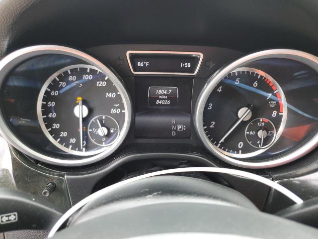 4JGDA5HB2FA534827 - 2015 MERCEDES-BENZ ML 350 4MATIC WHITE photo 9